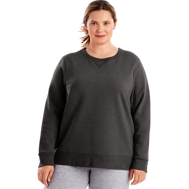 Oj098 Amazon Jms Fleece Vnotch Crew