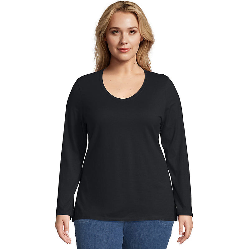 Oj043 Omni Jms Ls Jersey Vneck