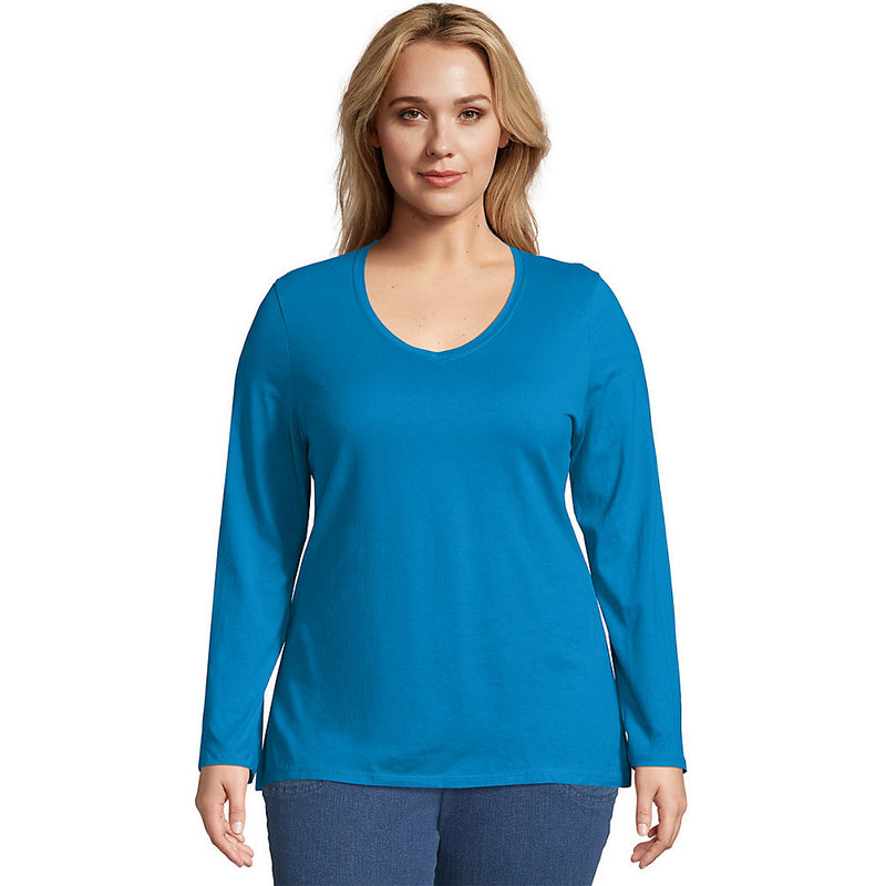 Oj043 Omni Jms Ls Jersey Vneck