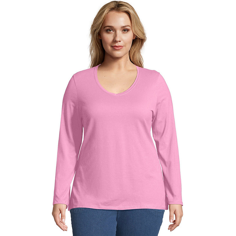 Oj043 Omni Jms Ls Jersey Vneck