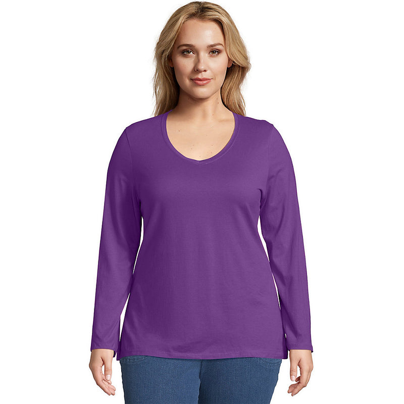 Oj043 Omni Jms Ls Jersey Vneck