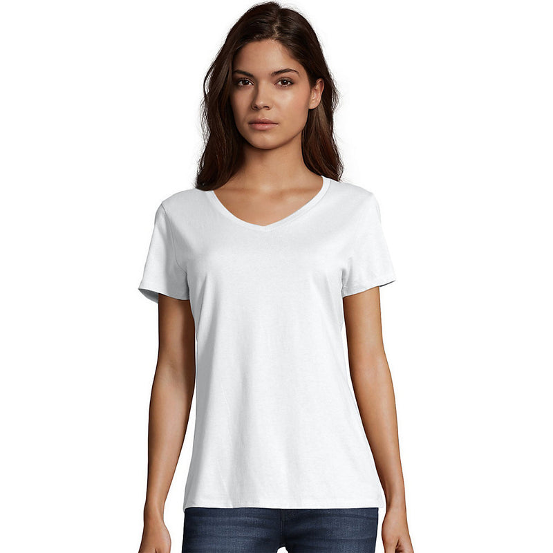 Ladies Nano V Neck Tee