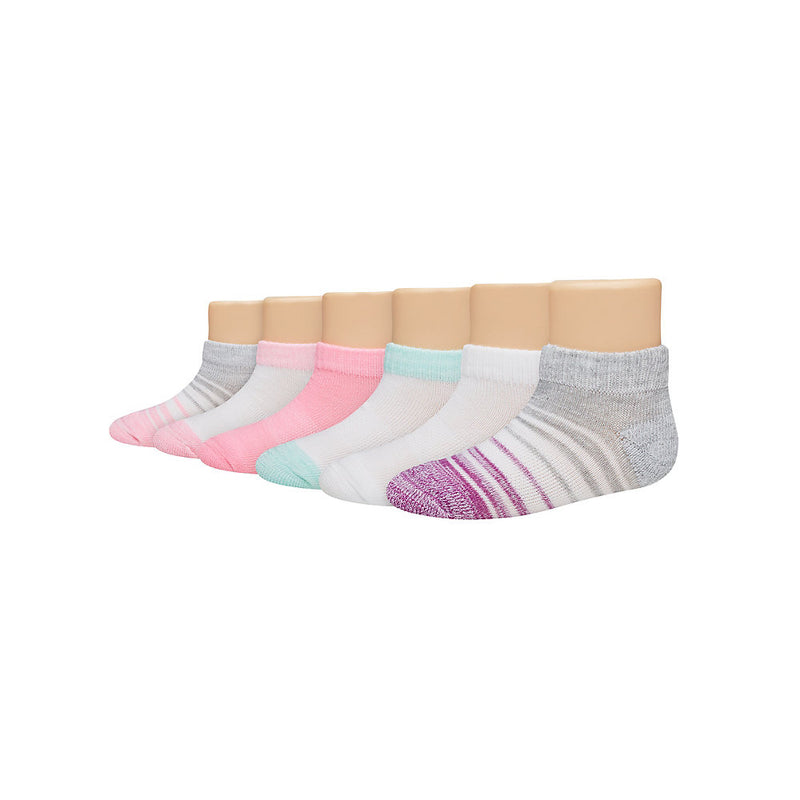 Hanes Girls Toddler P6 Low Cut