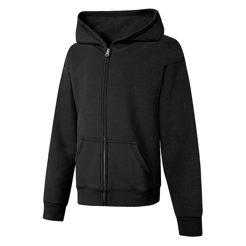Girls' Hanes Comfortsoft Ecosmart Full-Zip Hoodie Sweatshirt