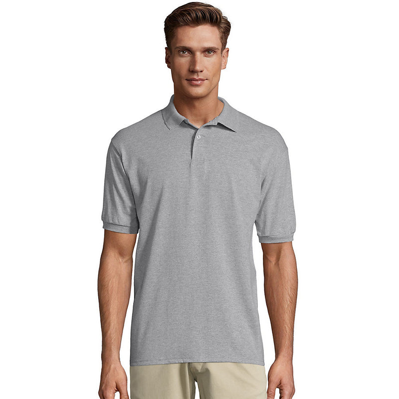Hanes Men'S Cotton-Blend Ecosmart Jersey Polo