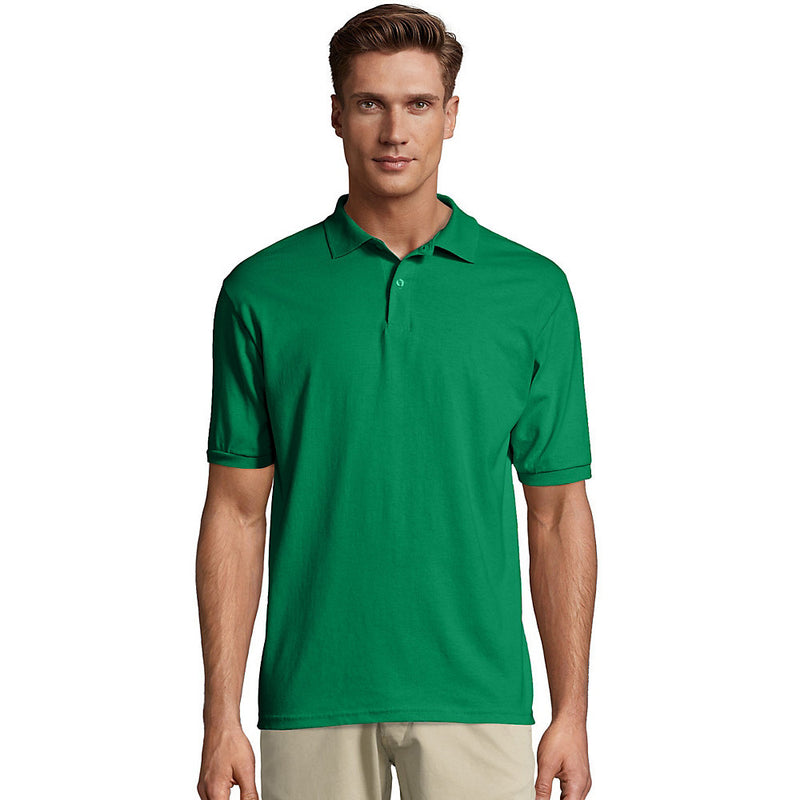 Hanes Men'S Cotton-Blend Ecosmart Jersey Polo