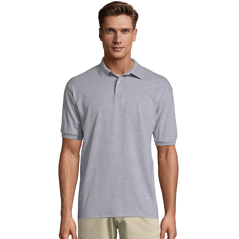 Hanes Men'S Cotton-Blend Ecosmart Jersey Polo