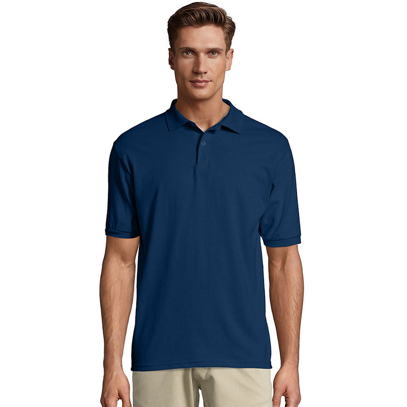 Hanes Men'S Cotton-Blend Ecosmart Jersey Polo
