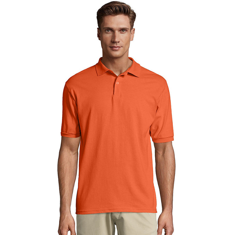Hanes Men'S Cotton-Blend Ecosmart Jersey Polo