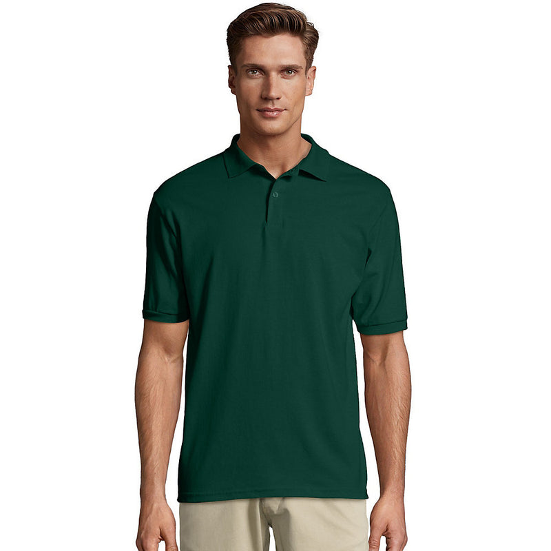 Hanes Men'S Cotton-Blend Ecosmart Jersey Polo