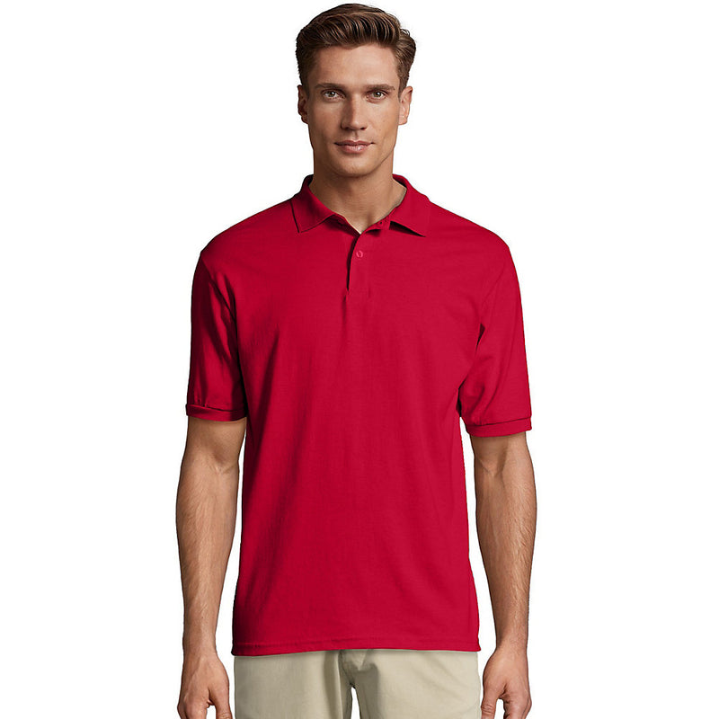 Hanes Men'S Cotton-Blend Ecosmart Jersey Polo