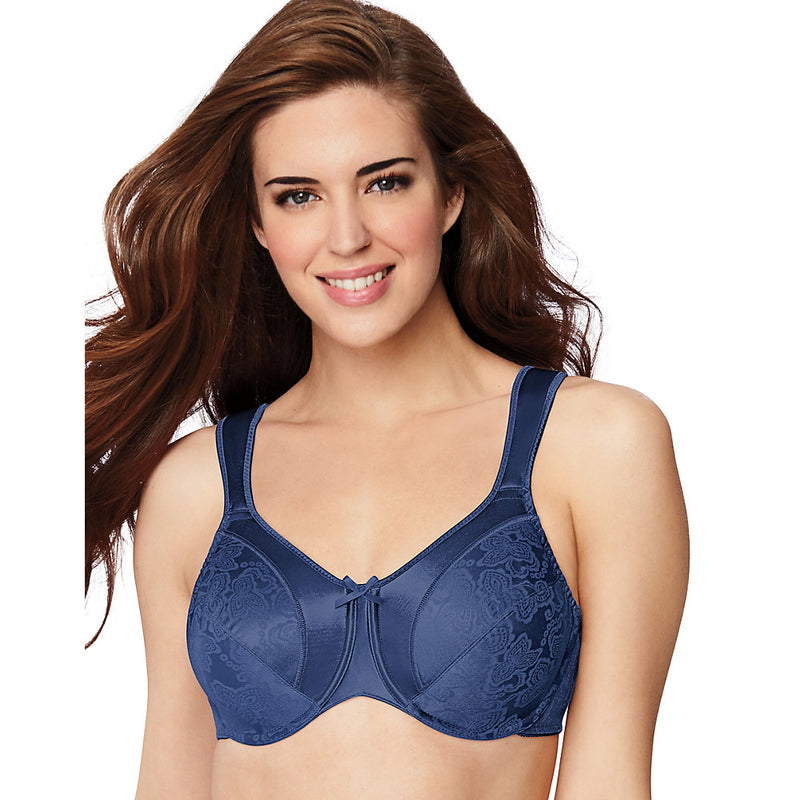 Bali Satin Tracings Minimizer Underwire Bra