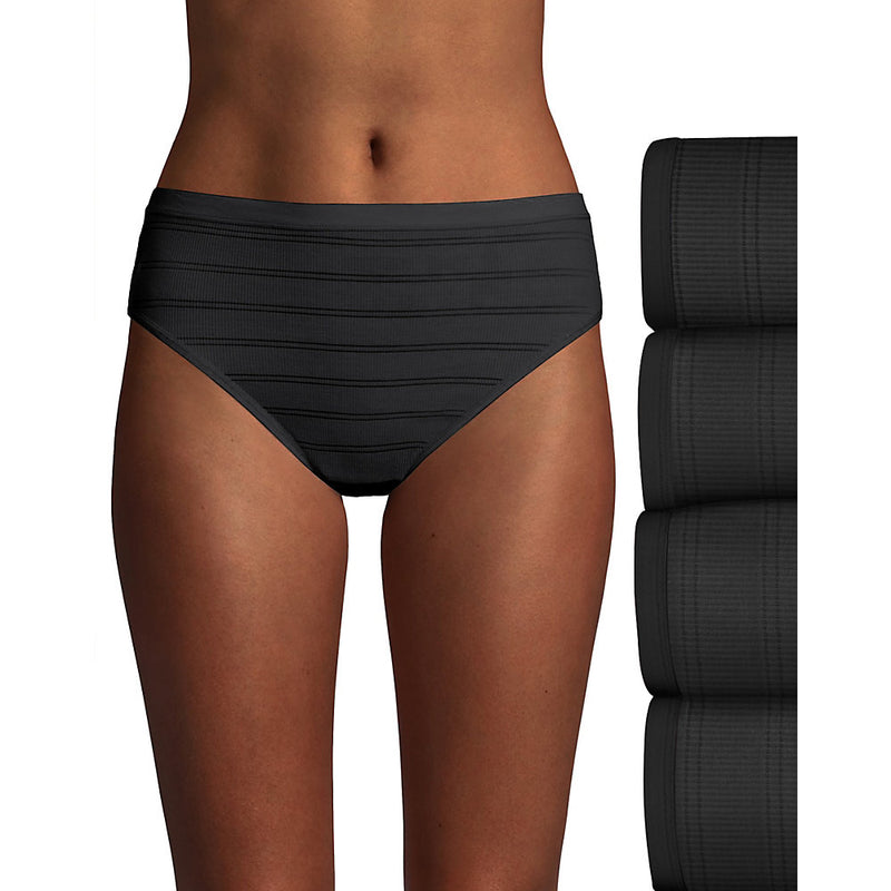 Hanes Ultimate Comfort Flex Fit Hi-Cut 4-Pack