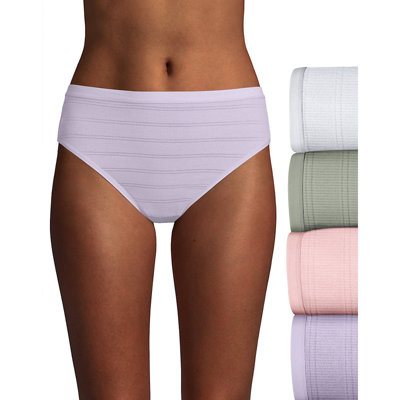 Hanes Ultimate Comfort Flex Fit Hi-Cut 4-Pack