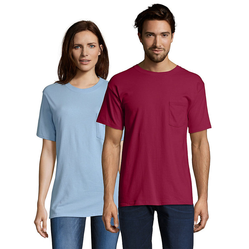 Hanes Beefy-T Adult Pocket T-Shirt