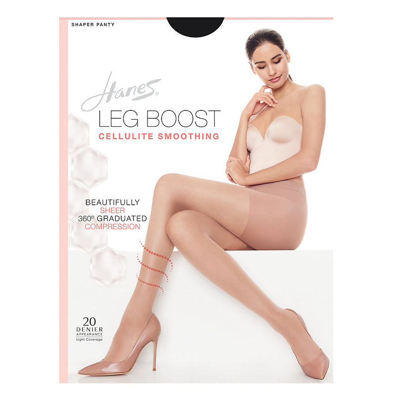 Hanes Silk Reflections Leg Boost Cellulite Smoothing Hosiery