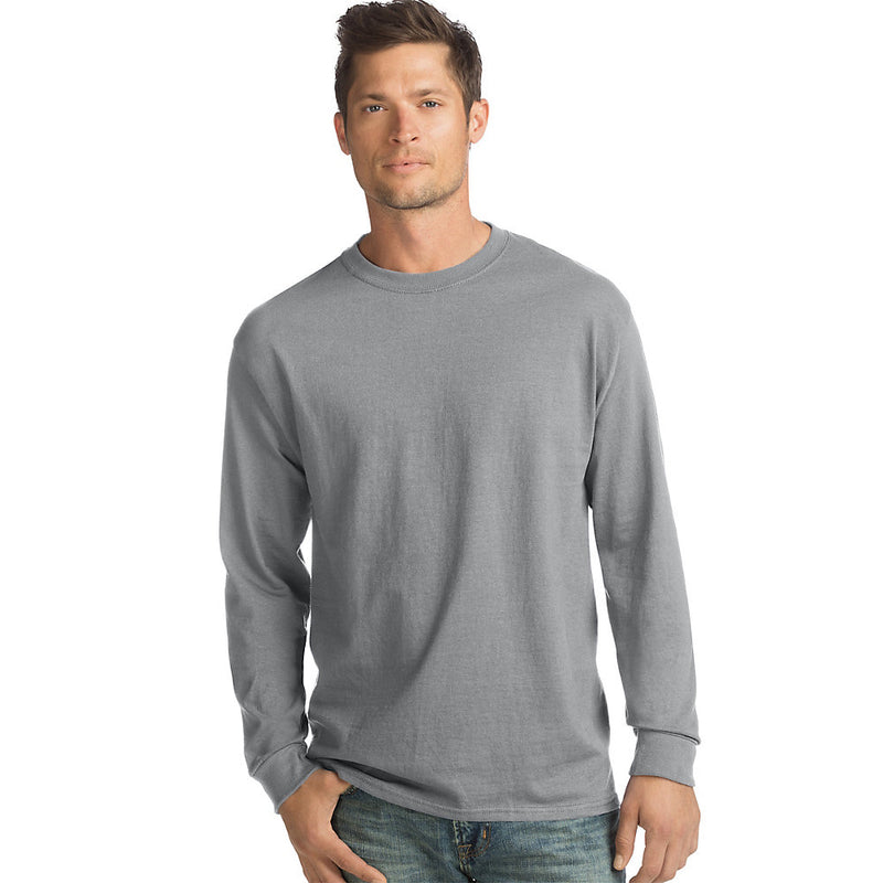 Hanes Men'S Tagless Comfortsoft Long-Sleeve T-Shirt