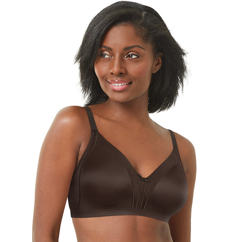 Bali Double Support Soft Touch Back Smoothing Wirefree Bra