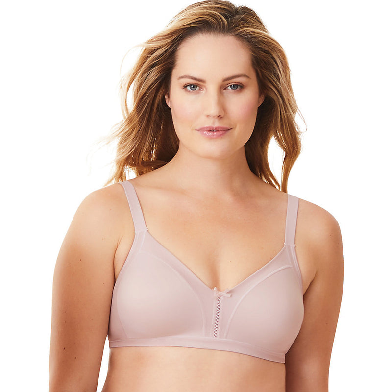 Bali Double Support Soft Touch Back Smoothing Wirefree Bra