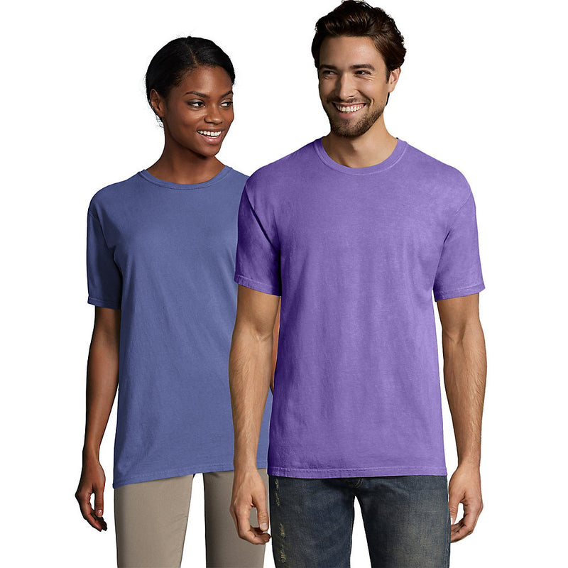 Hanes Men'S Comfortwash Garment Dyed Short Sleeve T-Shirt