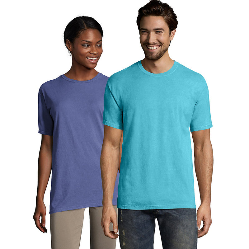 Hanes Men'S Comfortwash Garment Dyed Short Sleeve T-Shirt
