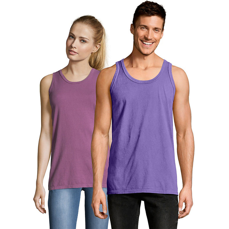 Hanes Men'S Comfortwash Garment Dyed Sleeveless Tank Top