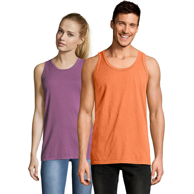 Hanes Men'S Comfortwash Garment Dyed Sleeveless Tank Top