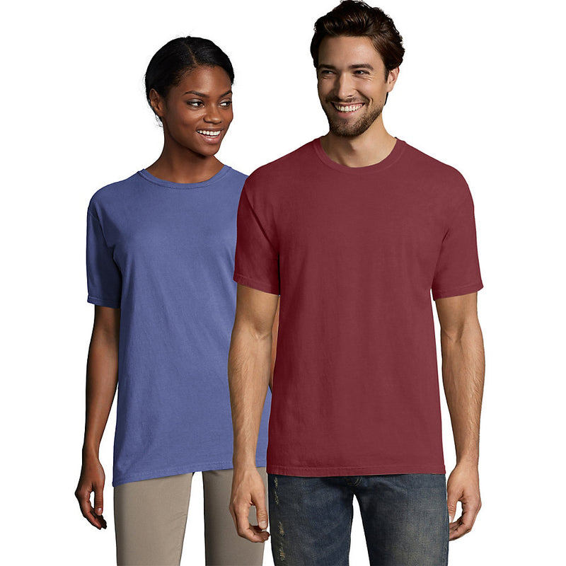 Hanes Men'S Comfortwash Garment Dyed Short Sleeve T-Shirt