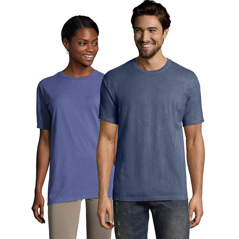 Hanes Men'S Comfortwash Garment Dyed Short Sleeve T-Shirt