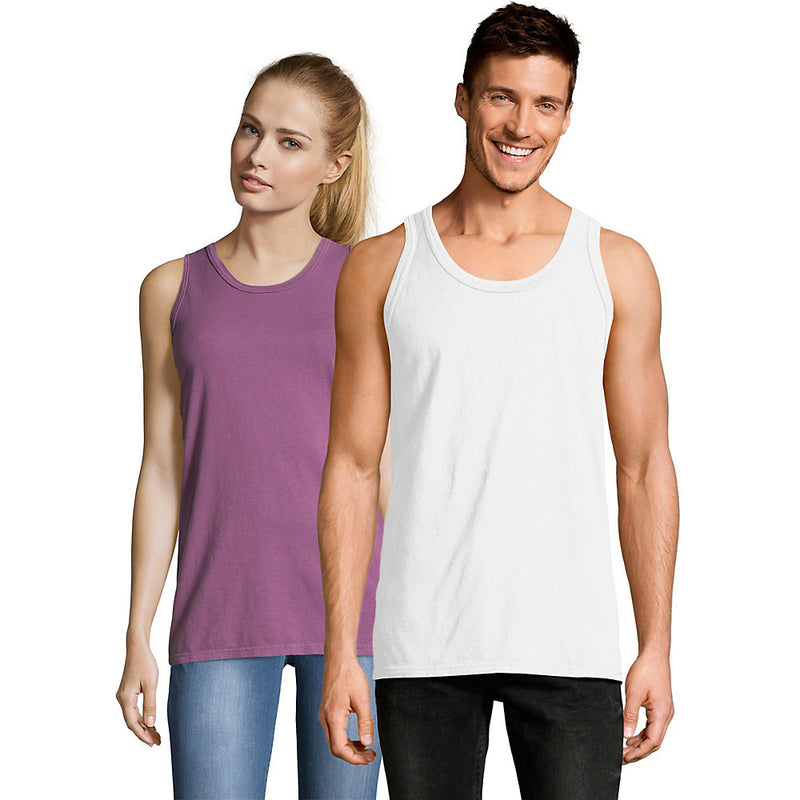 Hanes Men'S Comfortwash Garment Dyed Sleeveless Tank Top