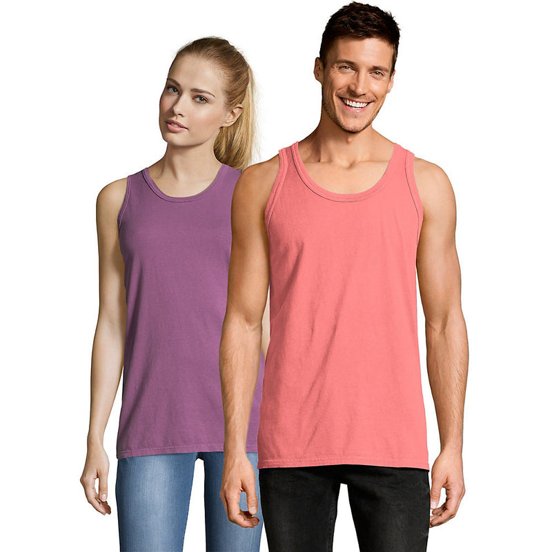 Hanes Men'S Comfortwash Garment Dyed Sleeveless Tank Top
