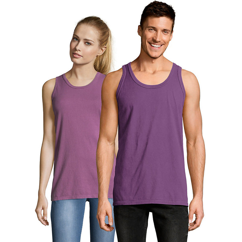 Hanes Men'S Comfortwash Garment Dyed Sleeveless Tank Top