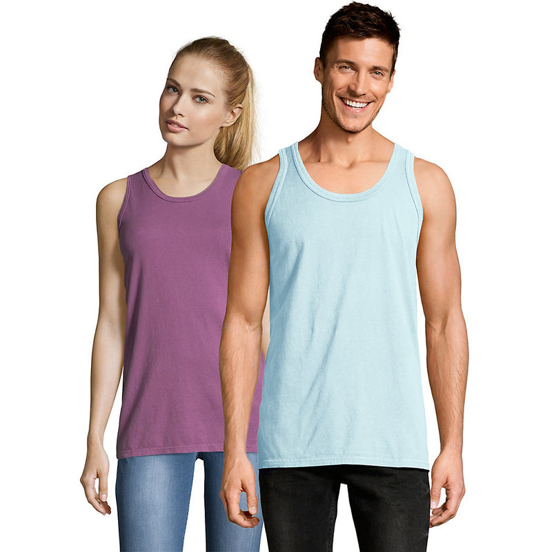 Hanes Men'S Comfortwash Garment Dyed Sleeveless Tank Top