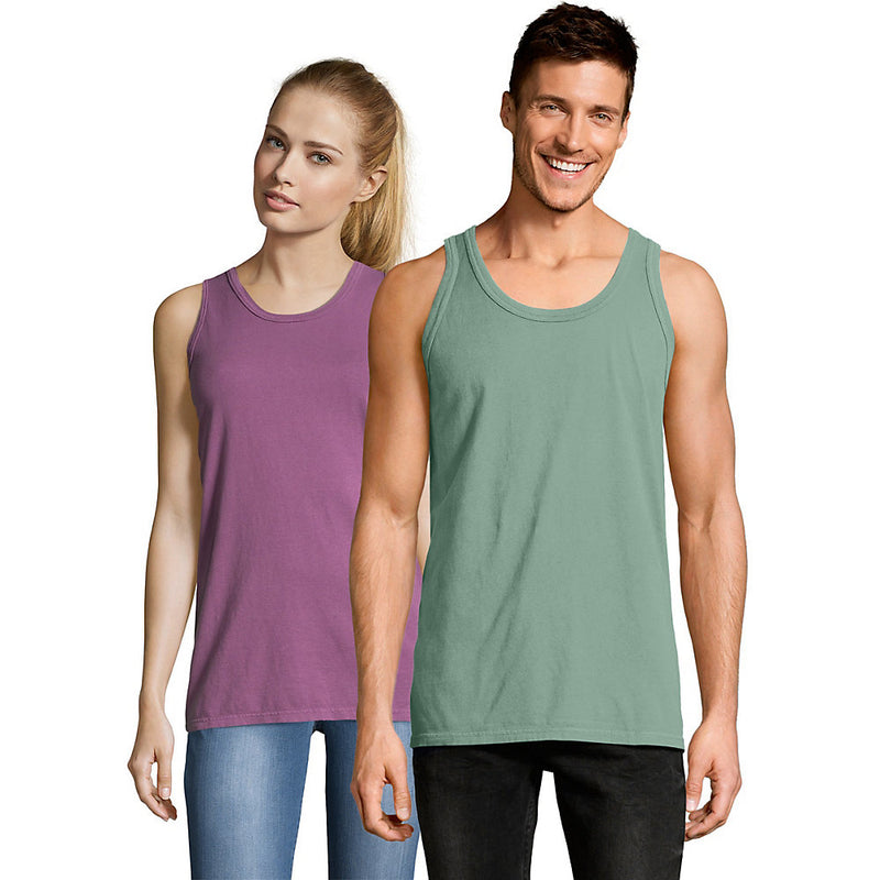 Hanes Men'S Comfortwash Garment Dyed Sleeveless Tank Top