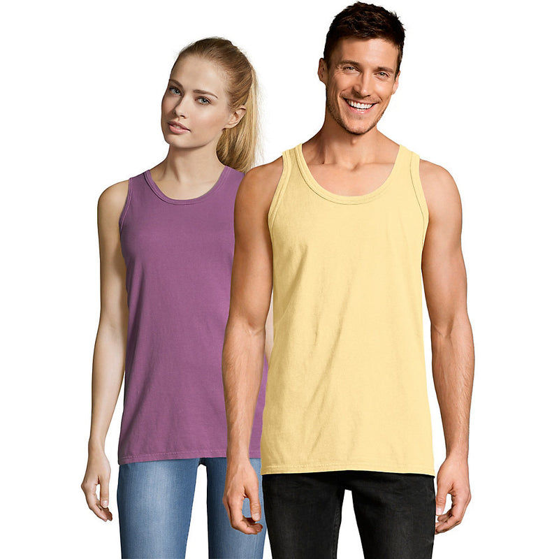 Hanes Men'S Comfortwash Garment Dyed Sleeveless Tank Top
