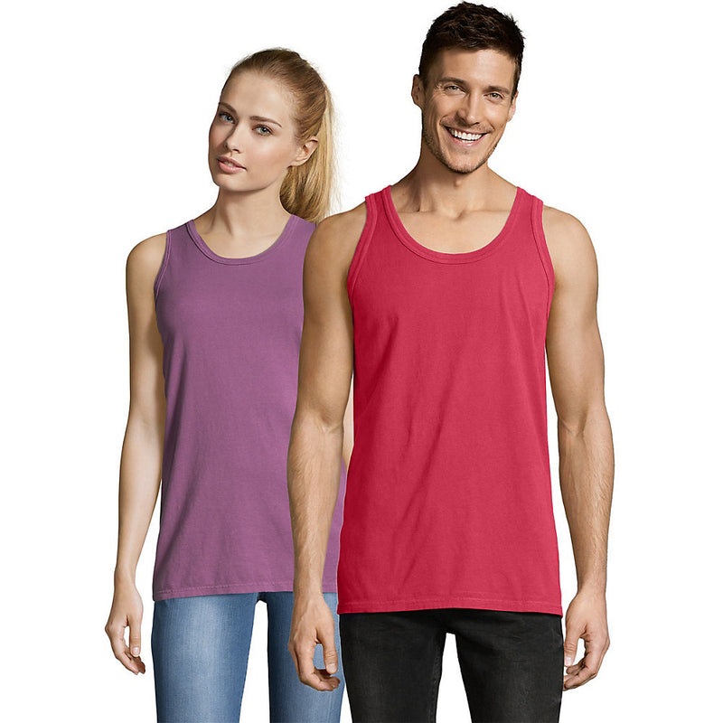 Hanes Men'S Comfortwash Garment Dyed Sleeveless Tank Top