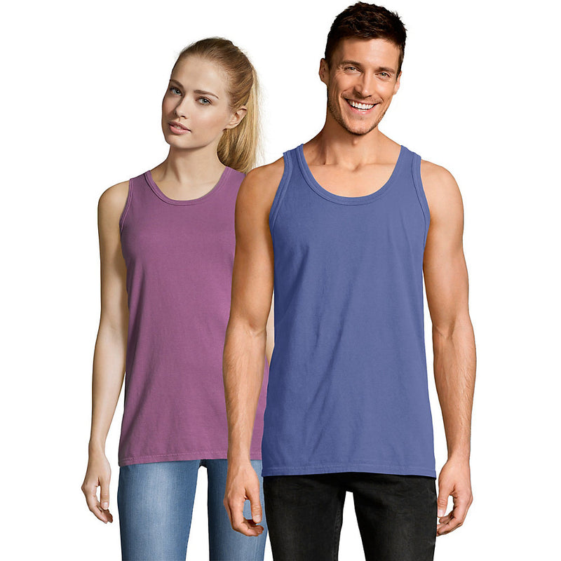 Hanes Men'S Comfortwash Garment Dyed Sleeveless Tank Top
