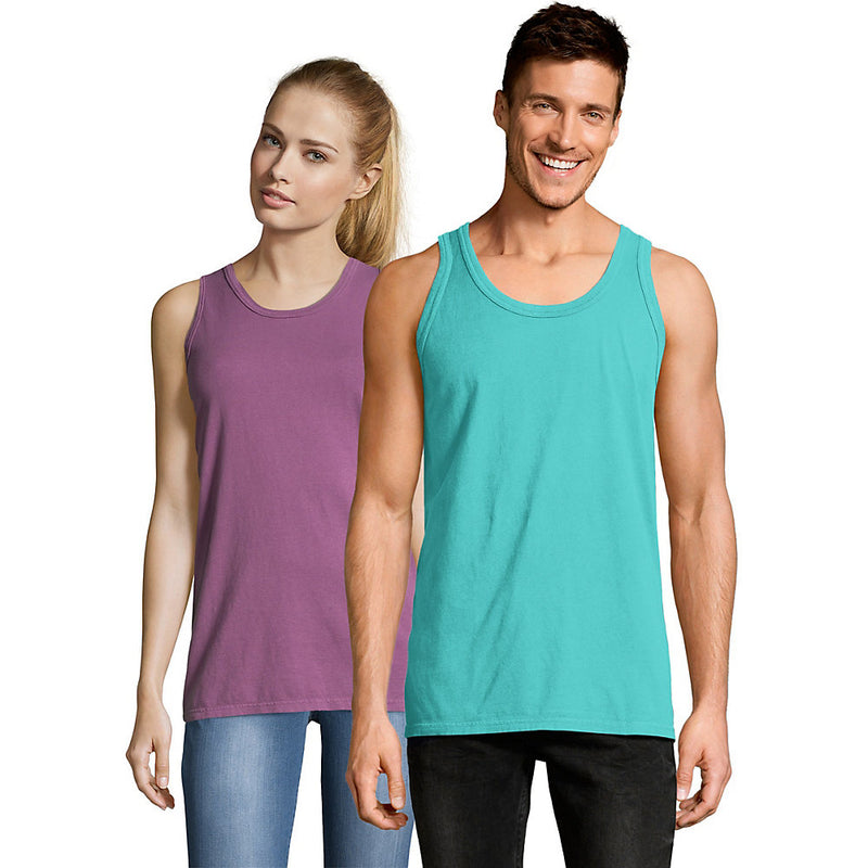 Hanes Men'S Comfortwash Garment Dyed Sleeveless Tank Top