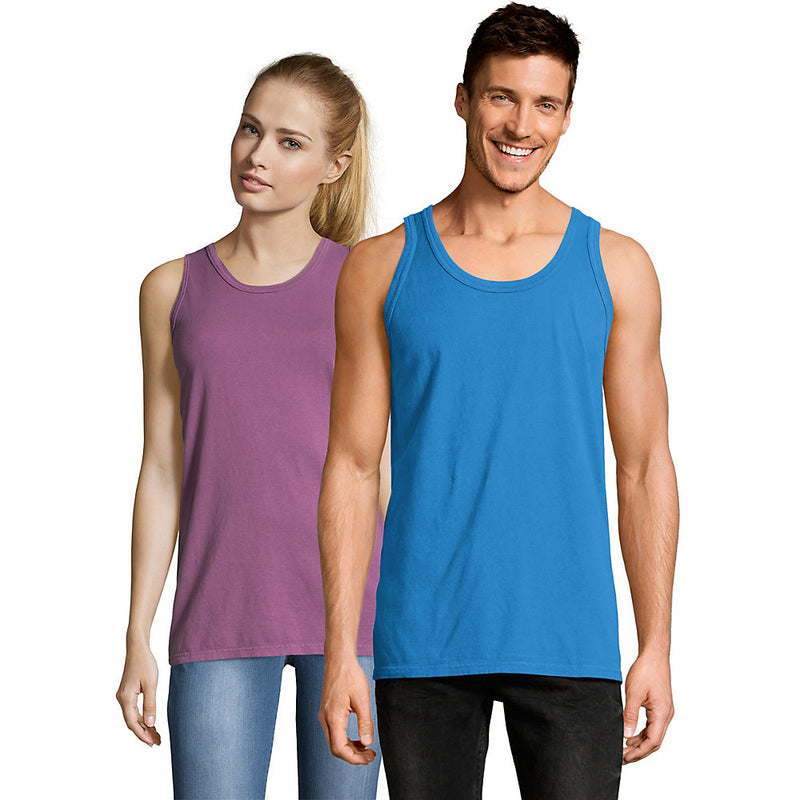 Hanes Men'S Comfortwash Garment Dyed Sleeveless Tank Top