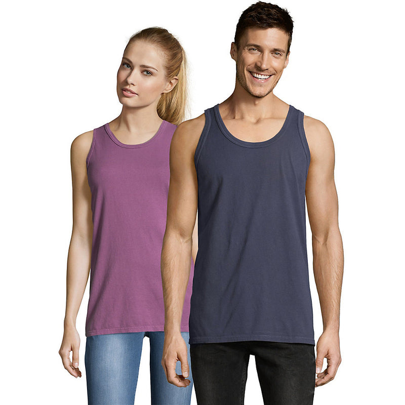 Hanes Men'S Comfortwash Garment Dyed Sleeveless Tank Top