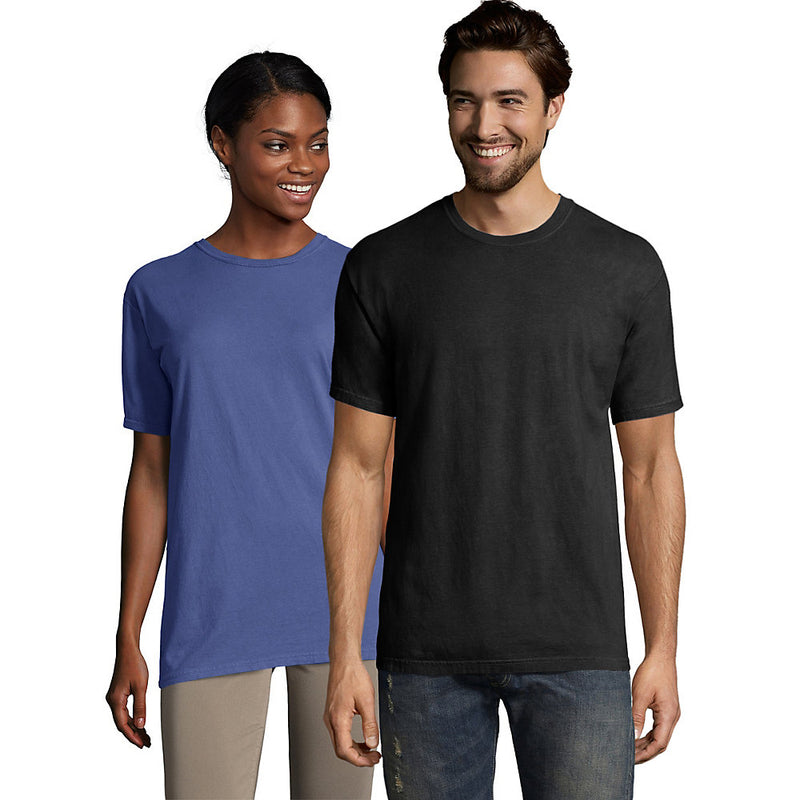 Hanes Men'S Comfortwash Garment Dyed Short Sleeve T-Shirt