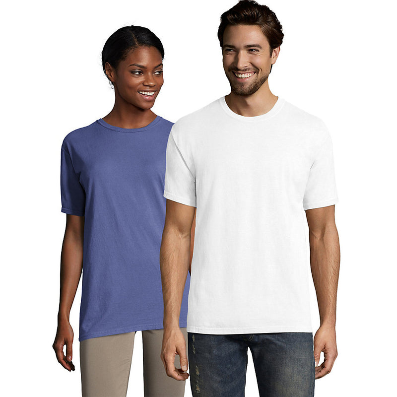 Hanes Men'S Comfortwash Garment Dyed Short Sleeve T-Shirt