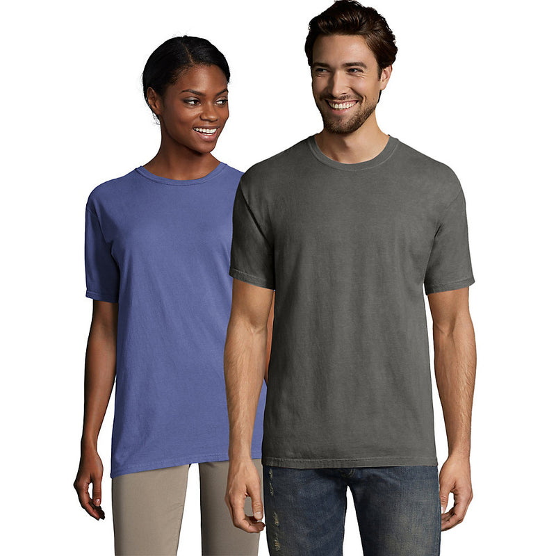 Hanes Men'S Comfortwash Garment Dyed Short Sleeve T-Shirt