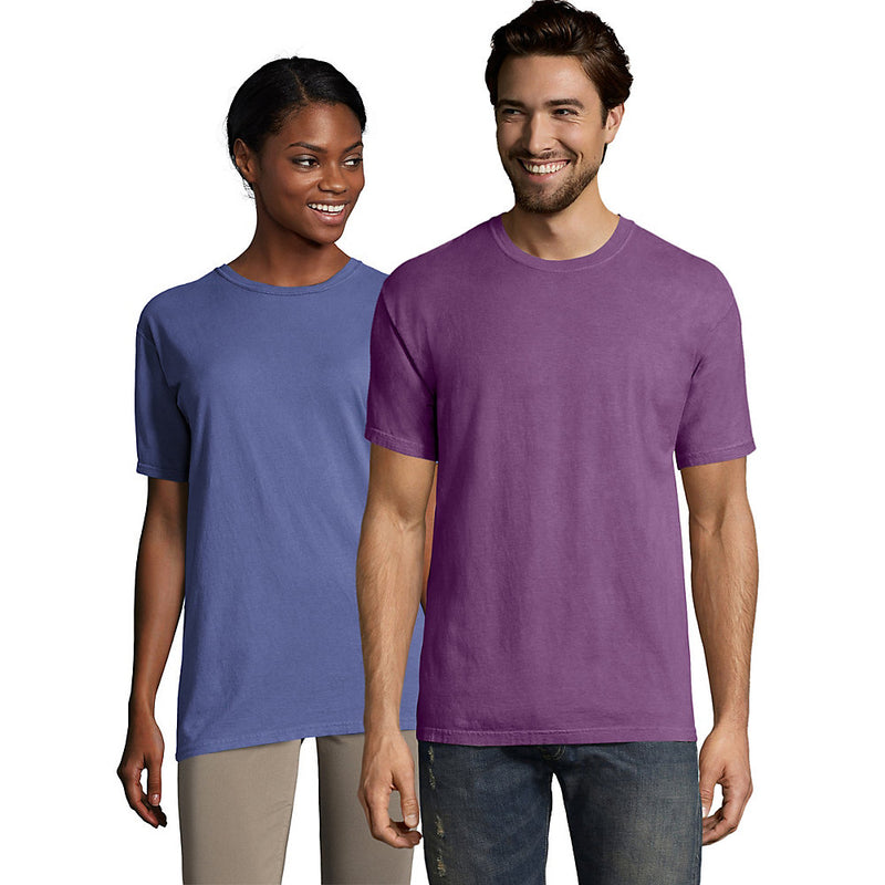 Hanes Men'S Comfortwash Garment Dyed Short Sleeve T-Shirt