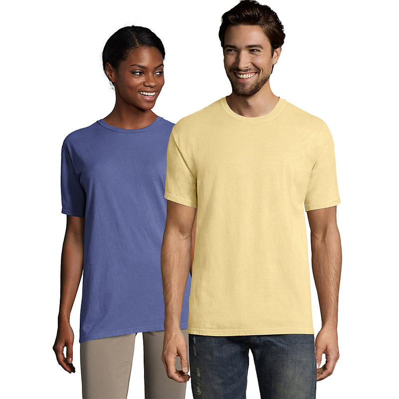 Hanes Men'S Comfortwash Garment Dyed Short Sleeve T-Shirt