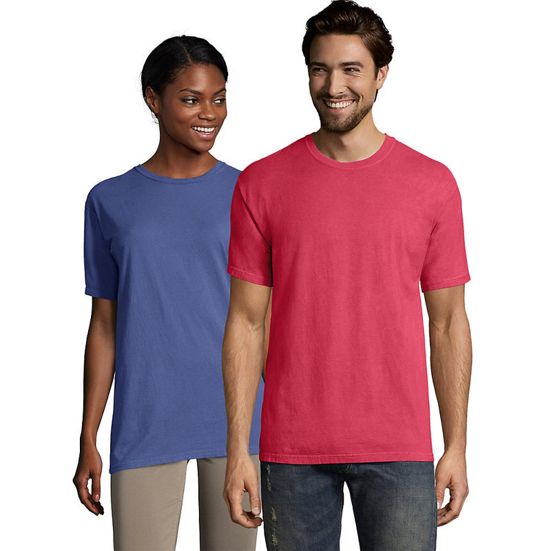 Hanes Men'S Comfortwash Garment Dyed Short Sleeve T-Shirt