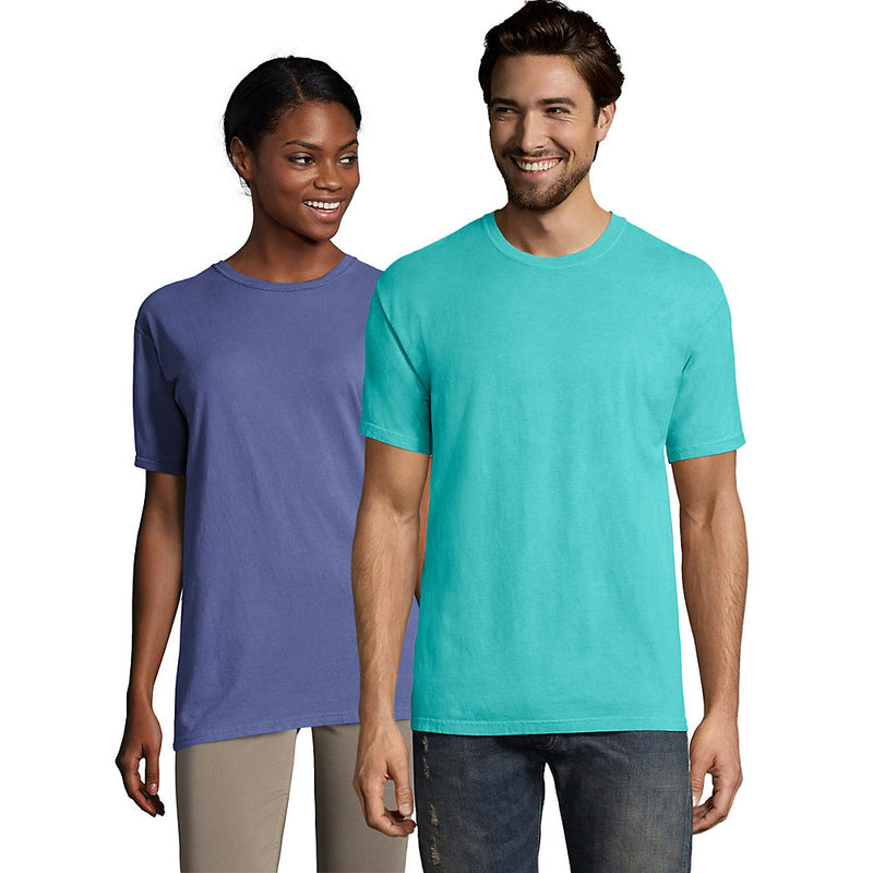 Hanes Men'S Comfortwash Garment Dyed Short Sleeve T-Shirt
