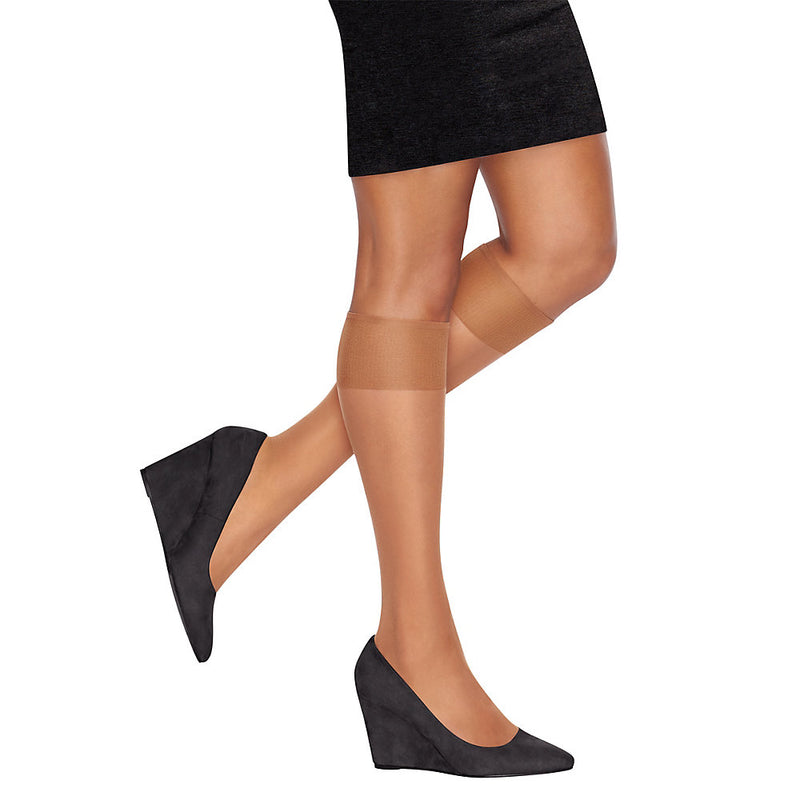 L'Eggs Everyday Knee Highs St 10 Pair