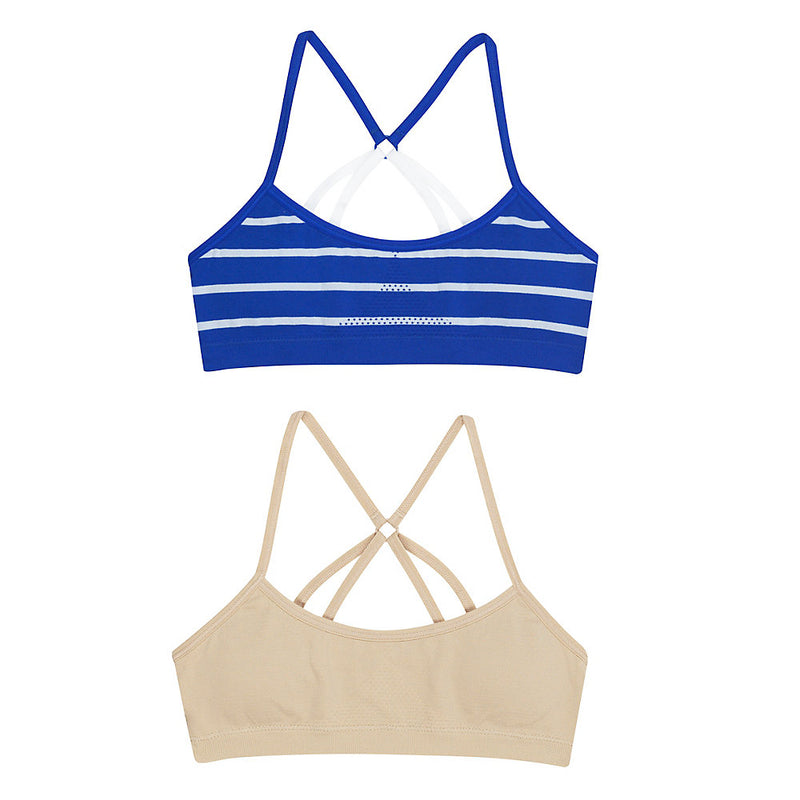 Hanes Girls Molded T-Back 2-Pack