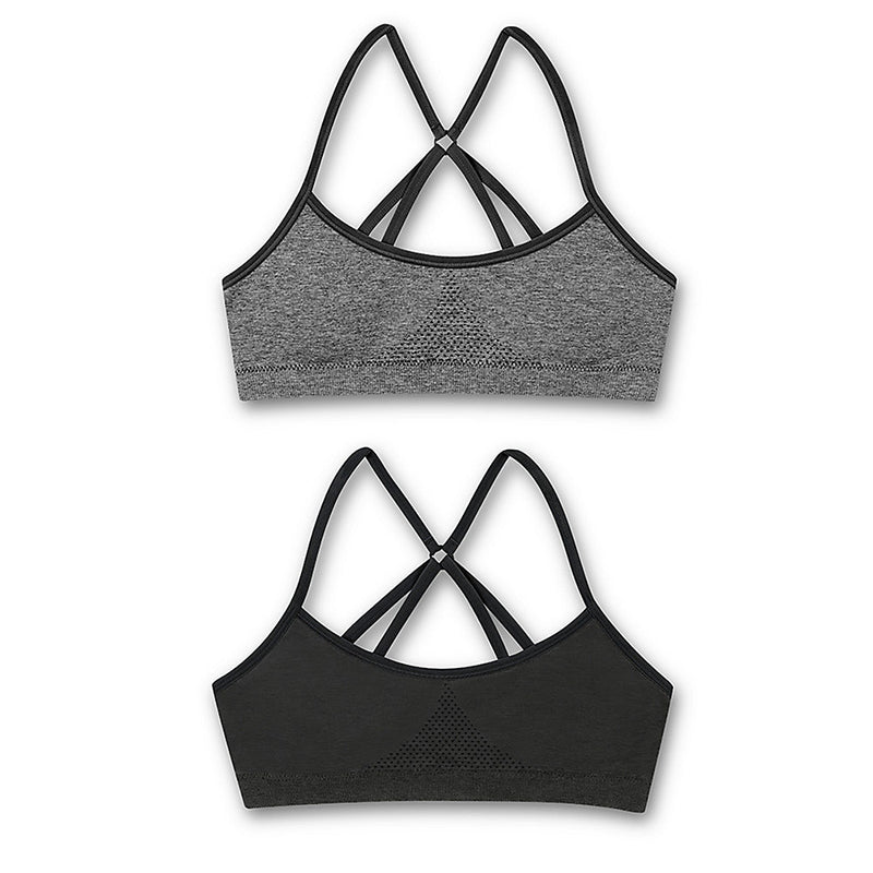 Hanes Girls Molded T-Back 2-Pack